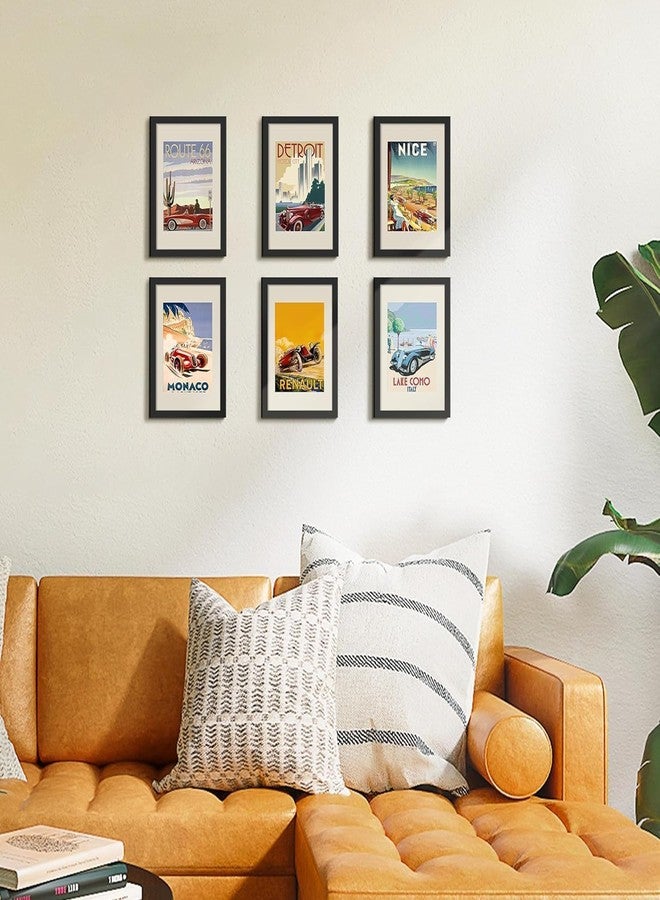 EasyGoods Photo Frame for Wall Decoration - Black, A4 Picture Frame, Display Pictures Frames, Wall Gallery Poster Frame, A4 Size Frame Set of 1 - Image 4